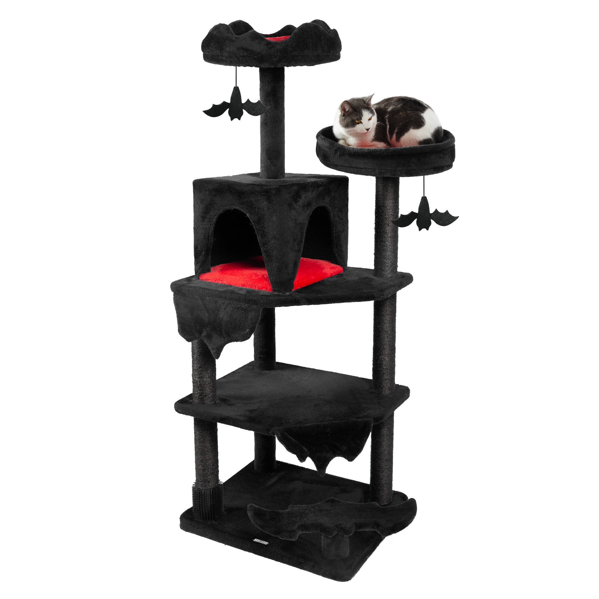 Tucker Murphy Pet™ Evannah 59.06" Gothic Cat Tree, Cat Tower, Cat Condo